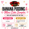 Banana Pudding & Mini Cake Sampler