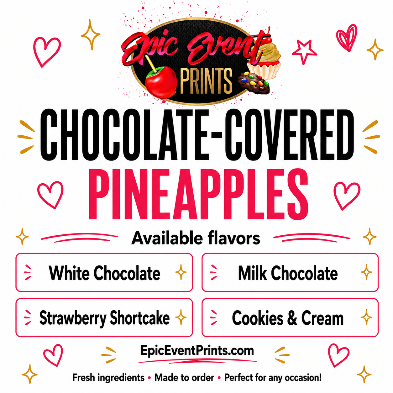 Chocolate-Covered Pineapples