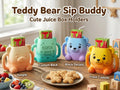 Teddy Bear Sip Buddy Custom Juice Box Holder for Kids image 0