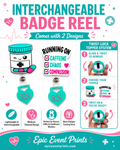 3D Printed Interchangeable Medical Badge Reel image 0