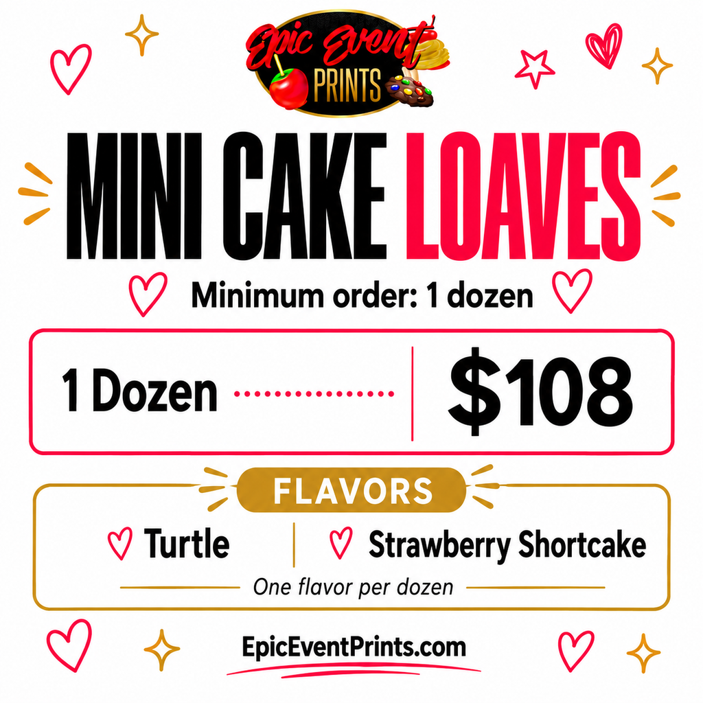 Mini Cake Loaves
