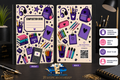 Purple Hue- Composition Notebook
