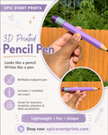 3D Printed Pencil Pen image 0
