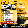 School Bus Mini Cooler Cup Bundle image 0