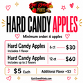 Hard Candy Apples pricing flyer - Epic Event Prints