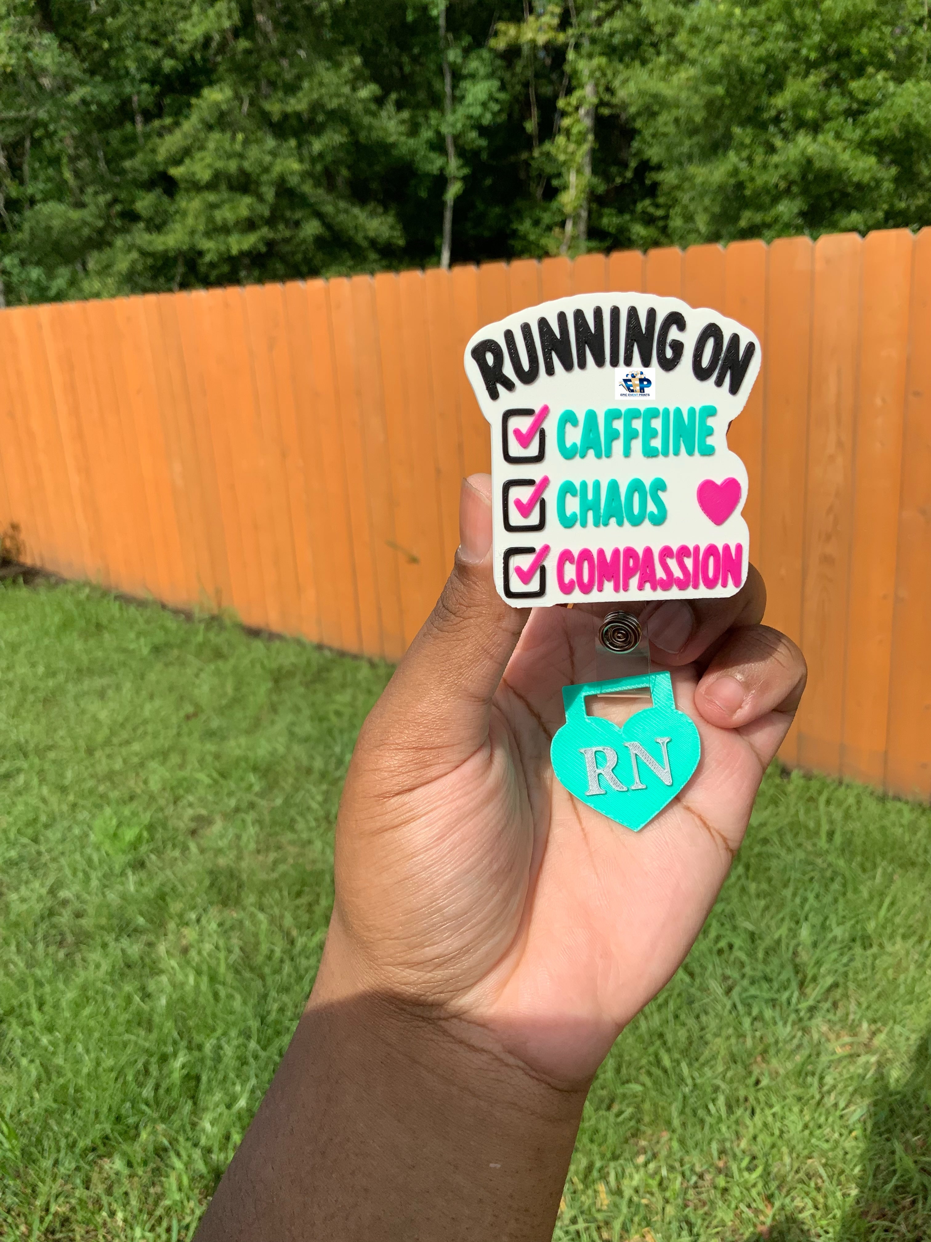 3D Printed Interchangeable Medical Badge Reel image 2