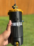 Sports Theme 16.9 oz Bottle Holder Cooler with Reusable Straw image 0