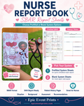 Nurse Report Book with SBAR Sheets image 0