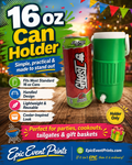 16 oz Can Holder | 3D Printed Drink Holder image 0