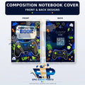 Gamer-Composition Notebook Sticker