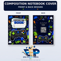 Gamer-Composition Notebook Sticker