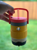 Teacher Can Holder Gift Set with Pencil Bow, Can Opener & Straw Topper image 0