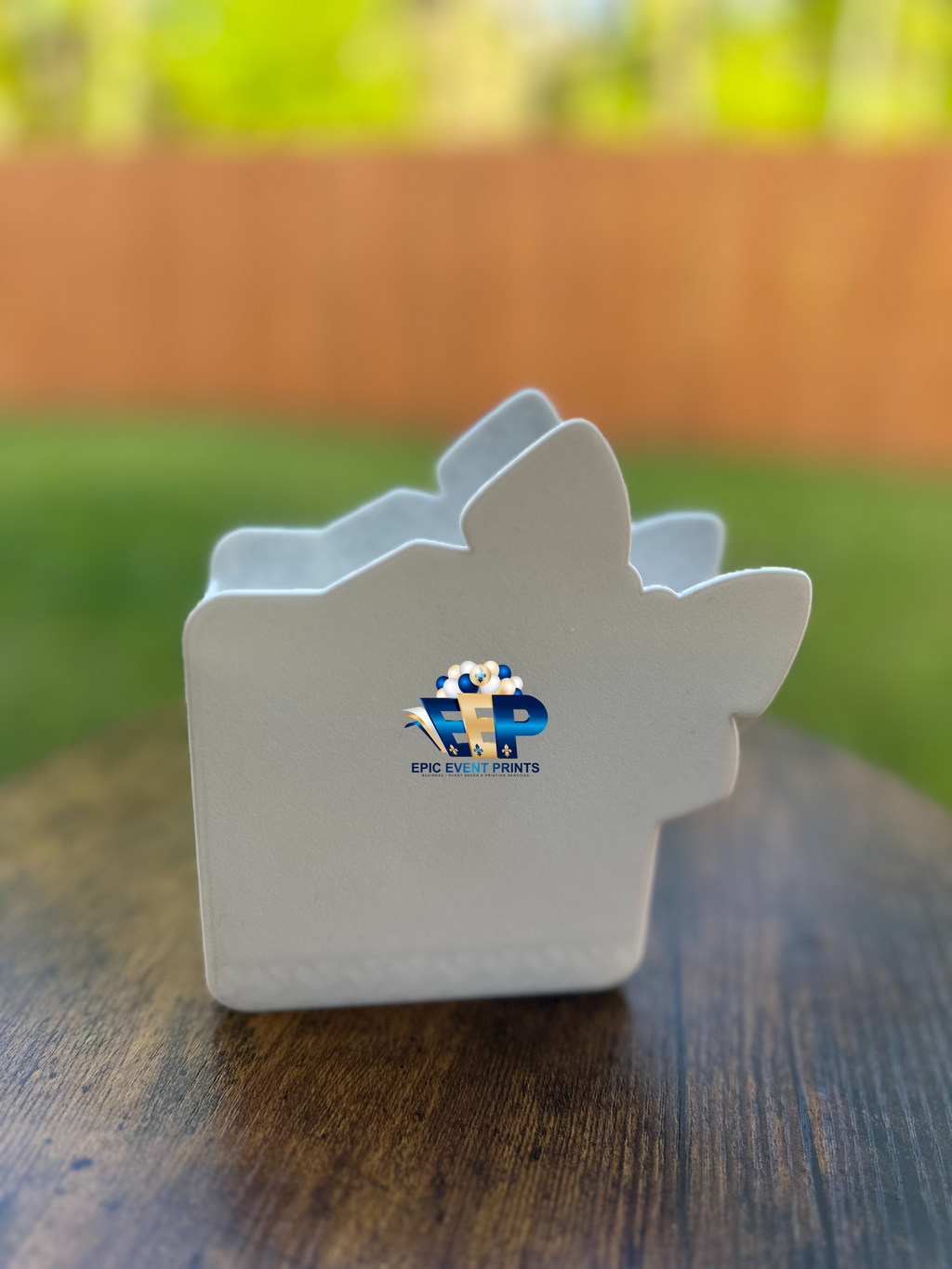 Personalized 3D Printed Desk Accessories | Pen Holder, Sticky Note Holder & more image 1