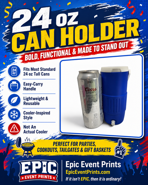 24 oz Can Holder | 3D Printed Tall Can Drink Holder image 0