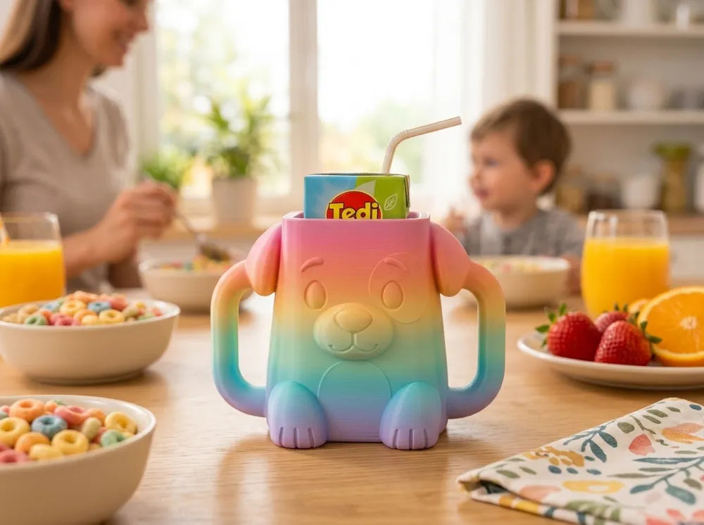 Puppy Theme Sip Buddy Custom Juice Box Holder for Kids image 6
