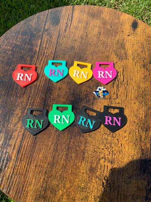 3D Printed RN Badge Tag image 0