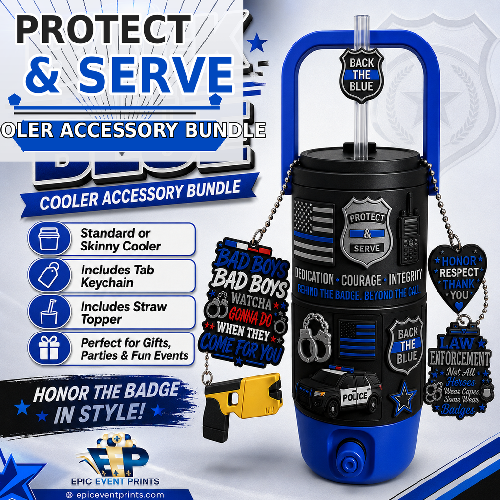 Protect & Serve Mini Cooler Cup Bundle image 0