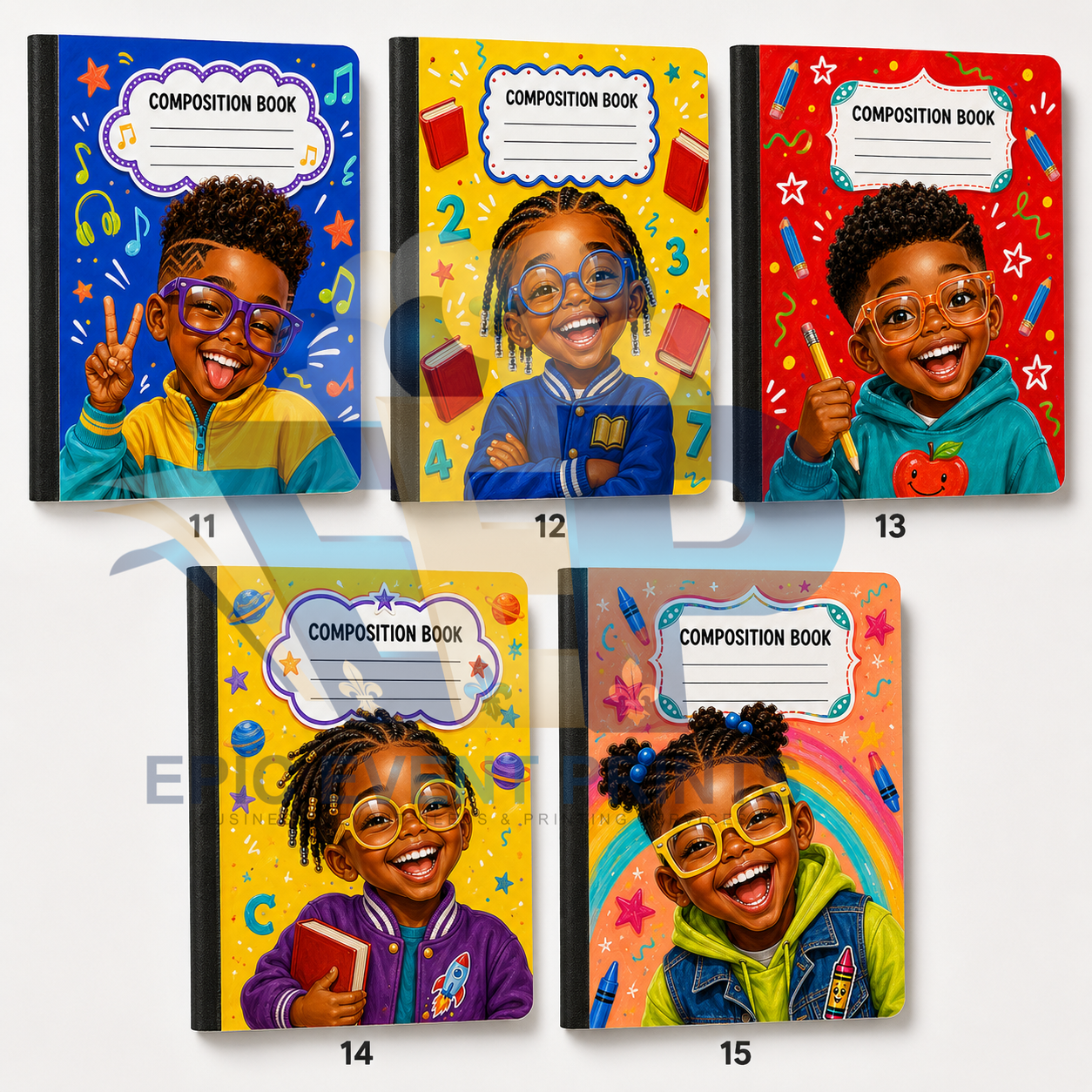 Composition Notebook Bundle