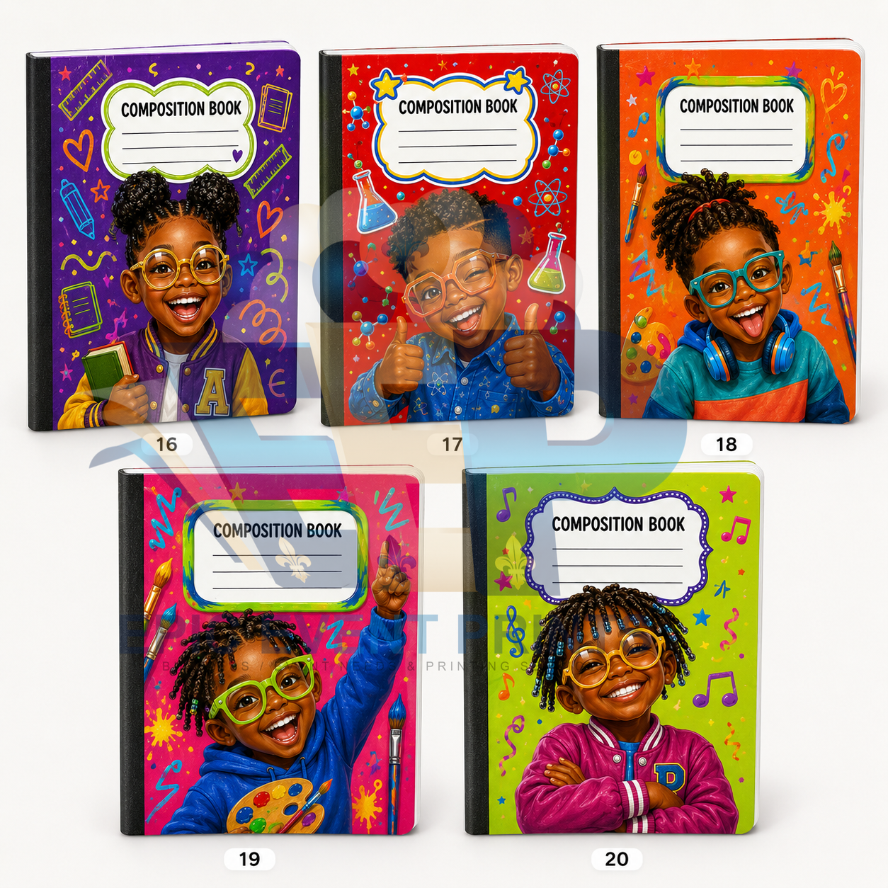 Composition Notebook Bundle