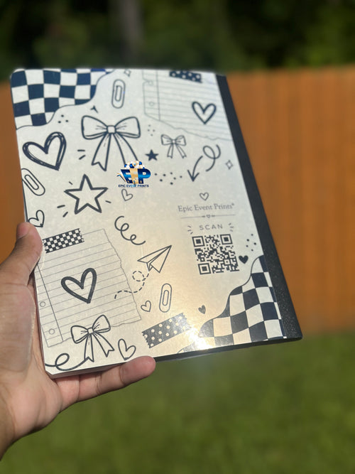 B & W- Composition Notebook