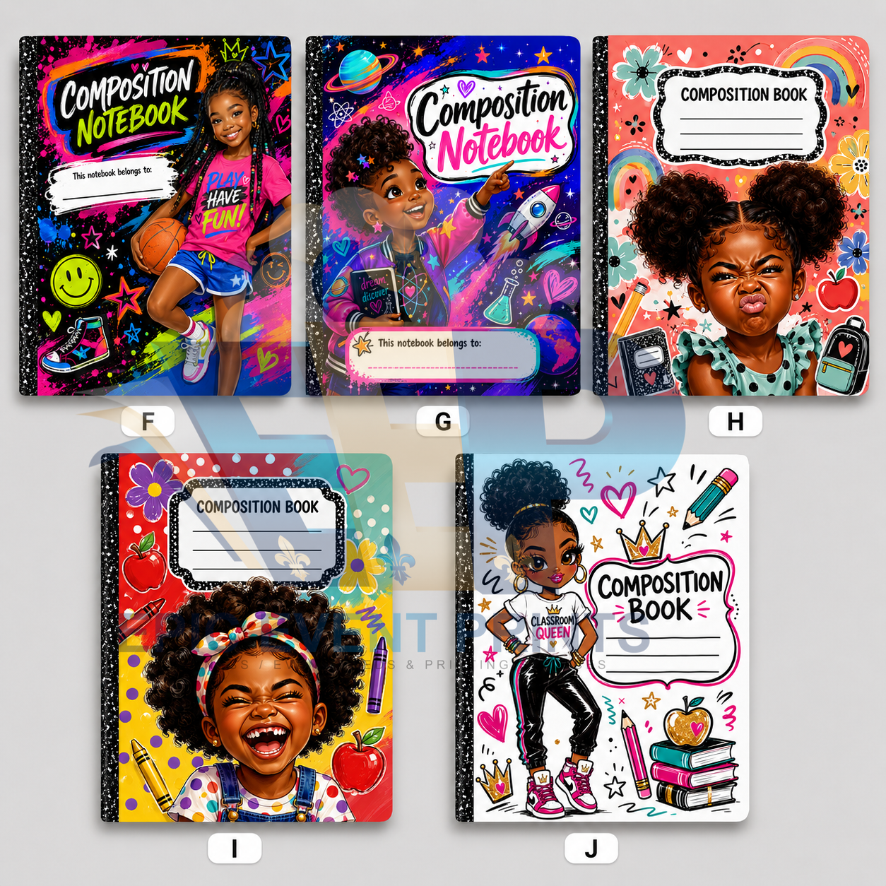 Composition Notebook Bundle
