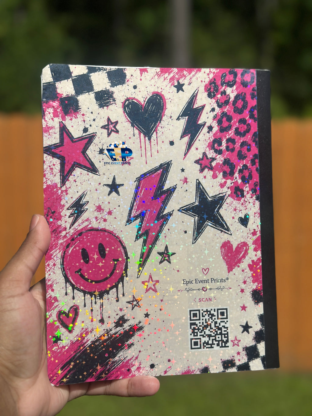 Pink Power- Composition Notebook