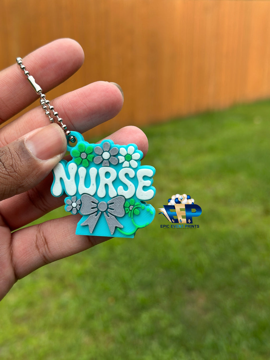 Nurse Can Holder Gift Set with Can Opener & Straw Topper image 1