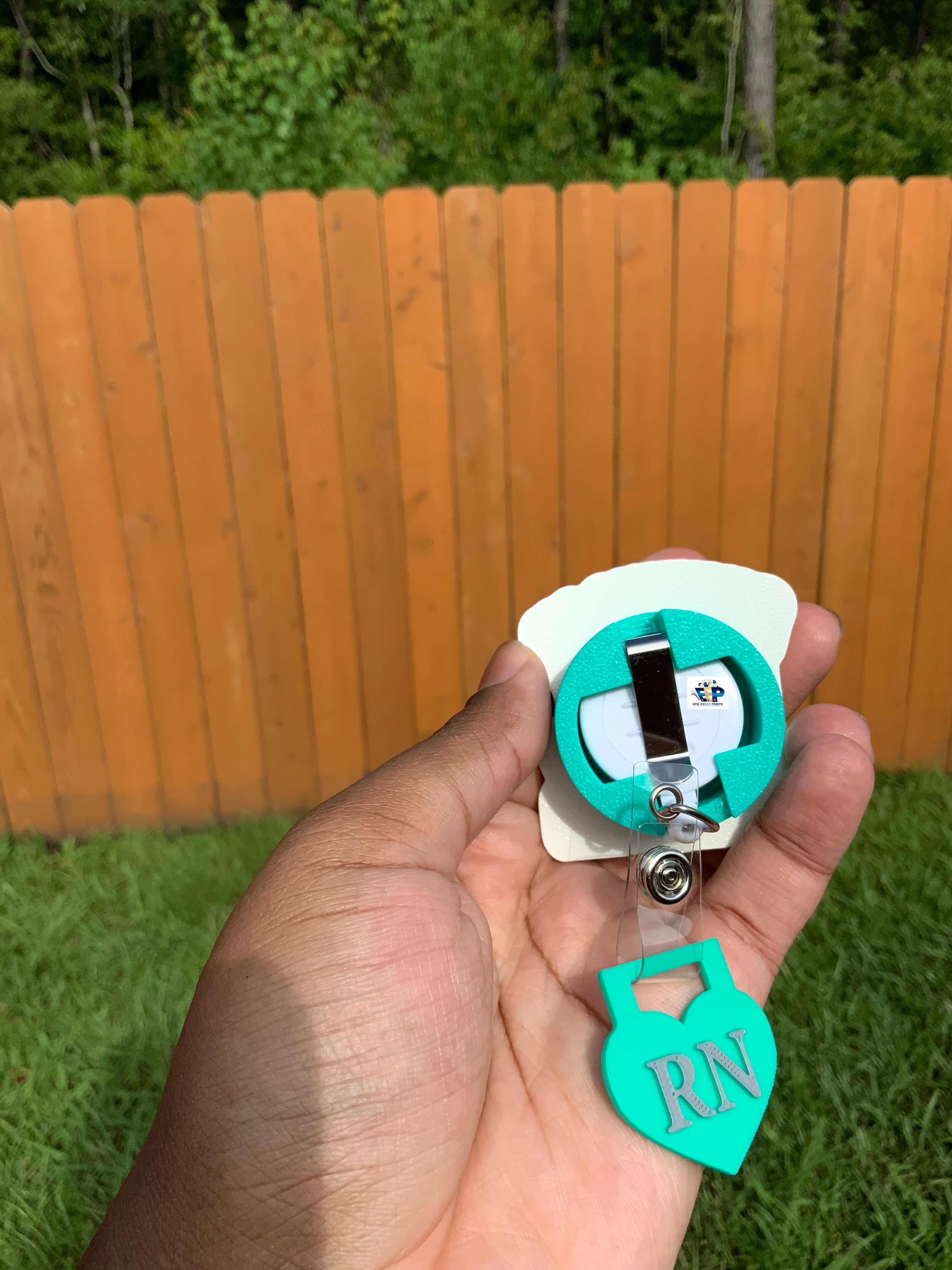 3D Printed Interchangeable Medical Badge Reel image 3